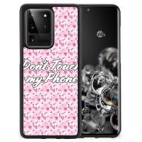 Samsung Galaxy S20 Ultra | TPU Hoesje | Flowers Pink DTMP