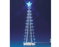 Lighted silhouette tree (blue) l - Lemax