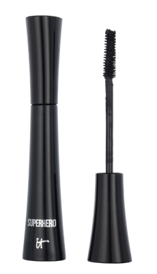 IT Cosmetics Superhero Elastic Stretch Volumizing Mascara Super Black 9 ml Dames
