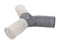 TRIXIE SPEELTUNNEL 3-WEG KAT EN KLEINE PUPS ASSORTI