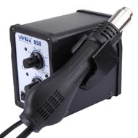 YIHUA 858 AC 220V instelbare temperatuur & luchtstroom hete luchtpistool