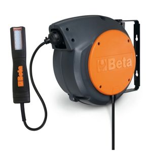 Beta 1842 15-H05/LED Automatische kabelhaspel met led-inspectielamp | 100-240V - 018420821 018420821