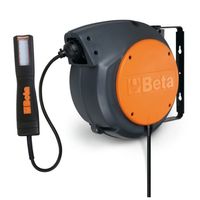 Beta 1842 15-H05/LED Automatische kabelhaspel met led-inspectielamp | 100-240V - 018420821 018420821