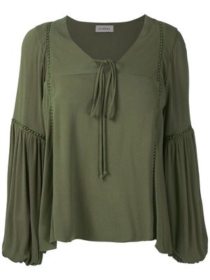 Olympiah blouse Hagia - Vert