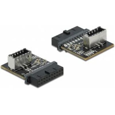 Delock 66432 USB 5 Gbps-adapter Pin Header female naar interne Type-E sleutel A female