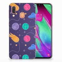 Samsung Galaxy A40 Silicone Back Cover Space