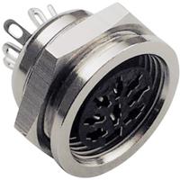 TRU COMPONENTS TC-2504030 DIN-connector Bus, inbouw Aantal polen: 8 Zilver 1 stuk(s) - thumbnail