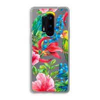Papegaaien: OnePlus 8 Pro Transparant Hoesje