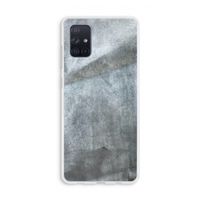 Grey Stone: Galaxy A71 Transparant Hoesje