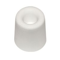 Deurbuffer - deurstopper - wit - rubber - 50 x 35 mm - schroefbevestiging - thumbnail