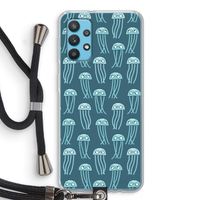 Kwallie: Samsung Galaxy A32 4G Transparant Hoesje met koord