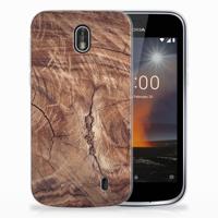 Nokia 1 | Bumper Hoesje | Tree Trunk