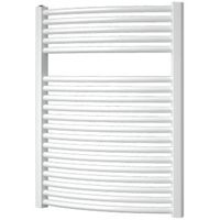 Plieger Onda designradiator horizontaal gebogen 764x585mm 528W wit 7251070