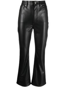 rag & bone pantalon à coupe droite - Noir