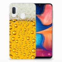 Samsung Galaxy A20e Siliconen Case Bier