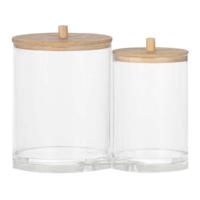 Set van Potjes Andrea House ba72112 Acryl ø 15 x 12 cm
