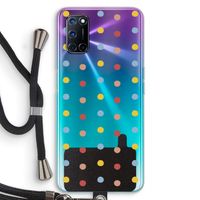 Bollen: Oppo A72 Transparant Hoesje met koord