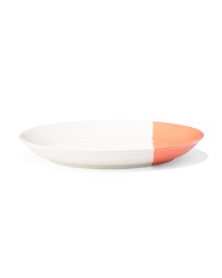 HEMA Gebaksbordje Ø17cm Tafelgenoten New Bone Wit Met Terra (terra)