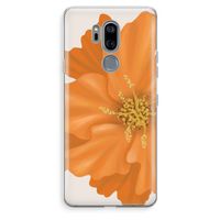 Orange Ellila flower: LG G7 Thinq Transparant Hoesje