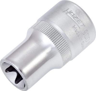 HAZET Dopsleutel 900-E14 · 1/2 inch (12,5 mm) vierkant hol · Buiten-TORX®-profiel · SW E14