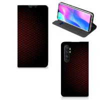Xiaomi Mi Note 10 Lite | Hoesje met Magneet | Geruit Rood