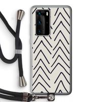Marrakech Arrows: Huawei P40 Pro Transparant Hoesje met koord