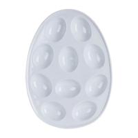 Imperial Kitchen Eierschaal wit aardewerk voor 10 eieren