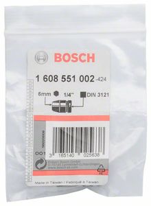 Bosch Accessories Bosch Power Tools 1608551002 Dop (zeskant) Dopsleutelinzetstuk 6 mm 1/4 (6.3 mm)