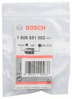 Bosch Accessories Bosch Power Tools 1608551002 Dop (zeskant) Dopsleutelinzetstuk 6 mm 1/4 (6.3 mm) - thumbnail