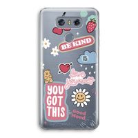 Positivity: LG G6 Transparant Hoesje
