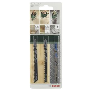 Bosch Accessories 2609256741 3-delig Decoupeerzaagbladen-set met T-schacht 3 stuk(s)