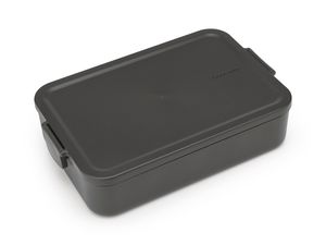 Brabantia Make & Take lunchbox large, kunststof dark grey