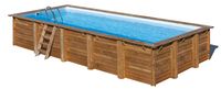 Zwembad hout 815x420x146cm