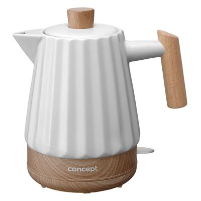 Concept RK0090 Keramische waterkoker 1,5 l Wit