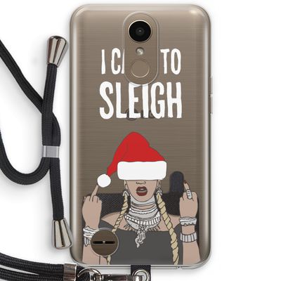 Came To Sleigh: LG K10 (2017) Transparant Hoesje met koord