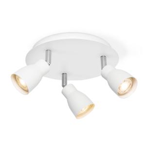 Home sweet home LED opbouwspot Alba 3 lichts Ø 22 cm - wit