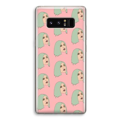 King Kylie: Samsung Galaxy Note 8 Transparant Hoesje