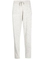 Lisa Yang Jo speckle-knit cashmere trousers - Gris