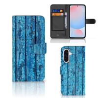 Samsung Galaxy A56 | Book Style Case | Wood Blue