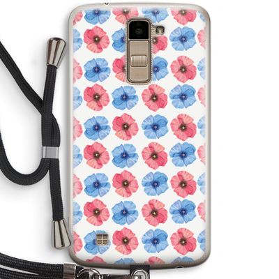 Klaproosjes: LG K10 (2016) Transparant Hoesje met koord
