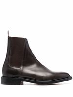 Thom Browne bottines chelsea en cuir - Marron - thumbnail