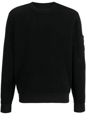 C.P. Company sweat en coton à détail de lentille - Noir