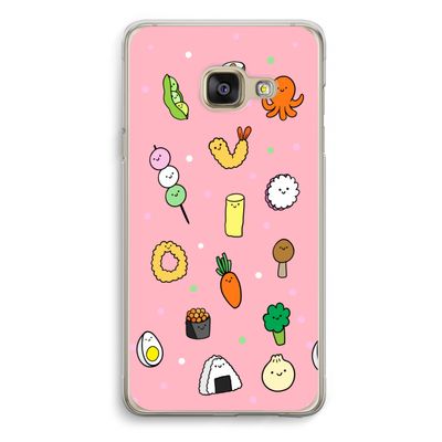 Happy bento friends: Samsung A3 (2017) Transparant Hoesje