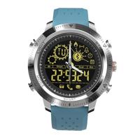 NX02 Sport Smartwatch IP67 waterdichte ondersteuning Tracker calorieën stappenteller Smartwatch Stopwatch oproep SMS Reminder(blue)