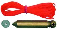 Schietlood Messing 50Gr 5M Snoer - Skandia