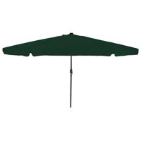 VidaXL Tuinparasol groen 395 x 395 x 245 cm polyester