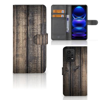 Xiaomi Redmi Note 12 5G | Poco X5 | Book Style Case | Steigerhout | Portemonnee hoesje