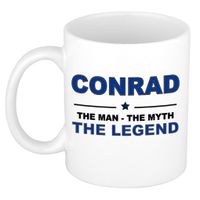 Conrad The man, The myth the legend cadeau koffie mok / thee beker 300 ml