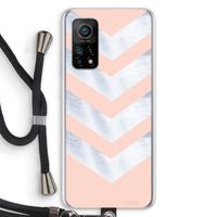 Marmeren pijlen: Xiaomi Mi 10T 5G Transparant Hoesje met koord