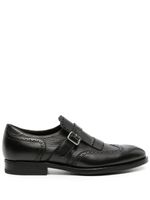 Henderson Baracco fringe-detail monk shoes - Noir